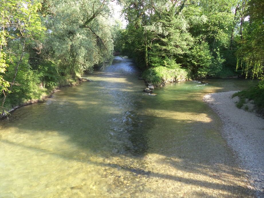 Birse river Delémont